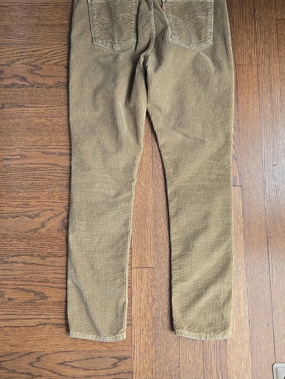 Levi's 511 Slim Fit Corduroy Pants Brown Tan 31 X 30 Style 19626 Men's Classic